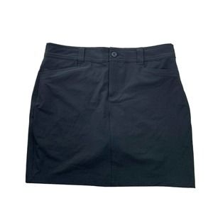 Eddie Bauer Black Stretch Skort